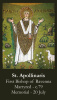 St. Apollinaris Prayer Card
